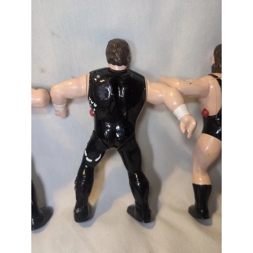 3x Vintage 1997 WCW OSFT NWO Vibrating Wrestlers Sting, Hulk Hogan, Big Show